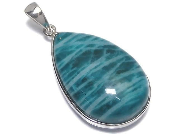 [Video][One of a kind] Amazonite AAA- Pendant Silver925 NO.257
