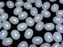[Video] Angelite Oval Cabochon 10x7.5mm 4pcs