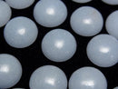 [Video]Angelite Round Cabochon 14x14mm 4pcs