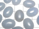 [Video] Angelite Oval Cabochon 16x11.5mm 4pcs