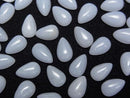 [Video]Angelite Pear Shape Cabochon 9x6mm 5pcs