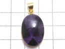 [Video][One of a kind] Trapiche Amethyst Pendant 18KGP NO.95