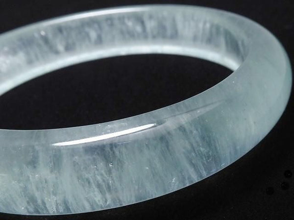 [Video][One of a kind] Rabbit Hair Fluorite 1pc (Bangle Bracelet) NO.1