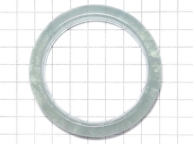 [Video][One of a kind] Rabbit Hair Fluorite 1pc (Bangle Bracelet) NO.1