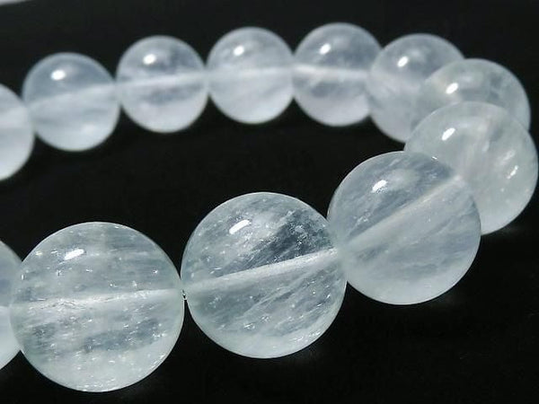 [Video][One of a kind] Rabbit Hair Fluorite Round 15mm Bracelet NO.2