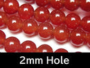 Red Agate AAA Round 8mm [2mm Hole] 1strand beads (approx. 15 inches/36 cm)
