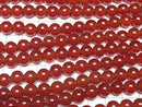 Red Agate AAA Round 8mm [2mm Hole] 1strand beads (approx. 15 inches/36 cm)