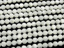 [Video] Mother of Pearl MOP White Faceted Round 6mm 1strand (Approx 37m)