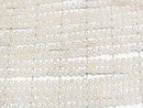 [Video] Fresh Water Pearl AA++ Potato 2.5-3mm White 1strand beads (approx. 15 inches/37 cm)