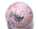[Video][One of a kind] Rhodonite Silica Sphere, Round 49.5mm 1pc NO.6