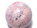 [Video][One of a kind] Rhodonite Silica Sphere, Round 52mm 1pc NO.10