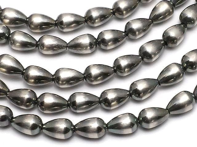 Silver 925 Navajo Pearl Drop 6x4mm 3pcs