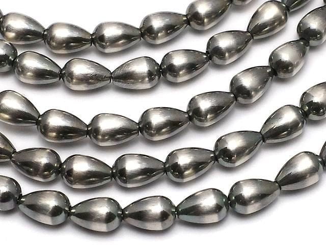 Silver925 Navajo Pearl Drop 6x4mm 3pcs