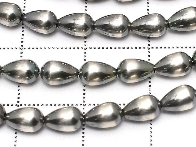 Silver 925 Navajo Pearl Drop 6x4mm 3pcs