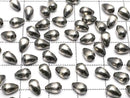 Silver925 Navajo Pearl Drop 6x4mm 3pcs