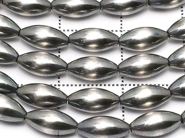 Silver925 Navajo Pearl Rice 8x4mm 2pcs