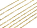 14KGF Rope Chain 1.4mm [40cm] Necklace 1pc