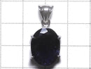 [Video][One of a kind] High Quality Iolite AAA- Faceted Pendant Silver925 NO.39