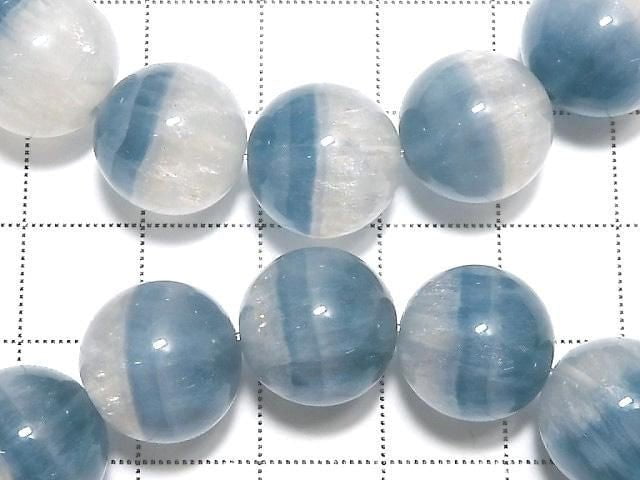 [Video] Bi-color Fluorite AAA Round 13mm Bracelet