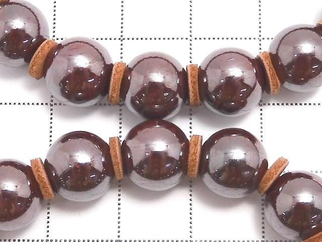 [Video] Cinnabar Round 10mm Bracelet