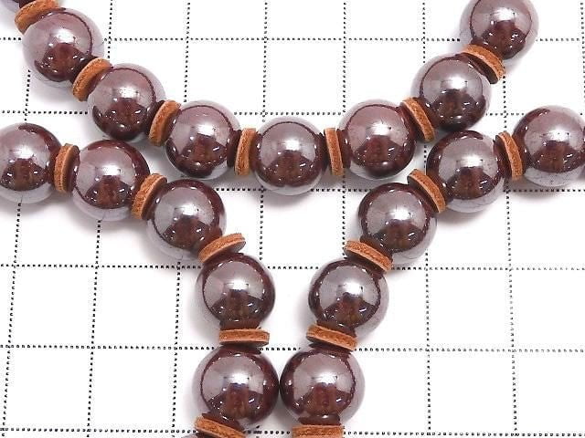 [Video] Cinnabar Round 10mm Bracelet