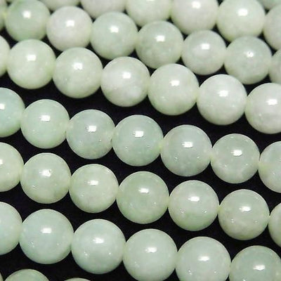 Jadeite AAA Round 6mm half or 1strand beads (approx. 15 inches/38 cm)