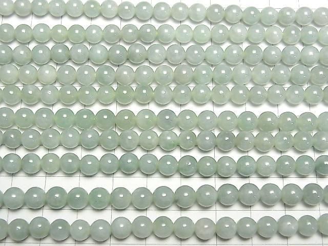 [Video] Burmese Jadeite AAA Round 6mm half or 1strand beads (approx. 15 inches/38 cm)