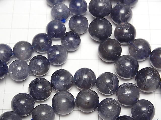 [Video] Iolite AA+ Round 11mm 12mm 13mm Bracelet