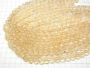 [Video] Light color Citrine AA++ Round 10mm half or 1strand beads (approx. 15 inches/36 cm)