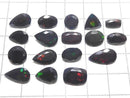 [Video][One of a Kind] High Quality Black Opal AAA Loose Faceted Stone 17pcs Set NO.1