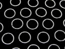 Silver 925 Jump Ring (Open/Close Type) 6, 8, 10, 12mm Gauge 1.0mm Pure Silver Finish 5pcs