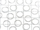 Silver925 Jump Ring (Open and Close Type) 6, 8, 10, 12mm Gauge 1.0mm Pure Silver Finish 10pcs