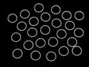 Silver925 Jump Rings (Open and Close Type) 6, 8, 10, 12mm Gauge 1.0mm Rhodium Plated 10pcs