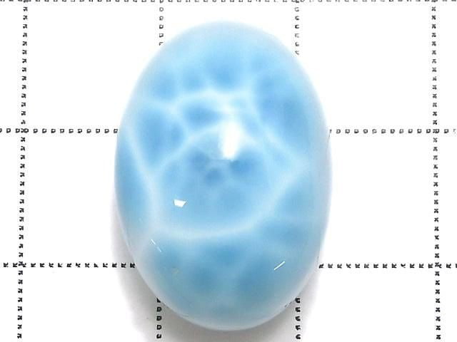 [Video][One of a kind] Larimar Pectolite AAA Cabochon 1pc NO.232