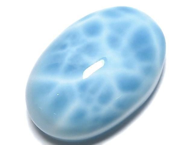 [Video][One of a kind] Larimar Pectolite AAA Cabochon 1pc NO.235