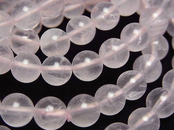 [Video] High Quality Rose Quartz AA++ Round 8mm Bracelet