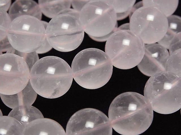 [Video] High Quality Rose Quartz AA++ Round 12mm Bracelet