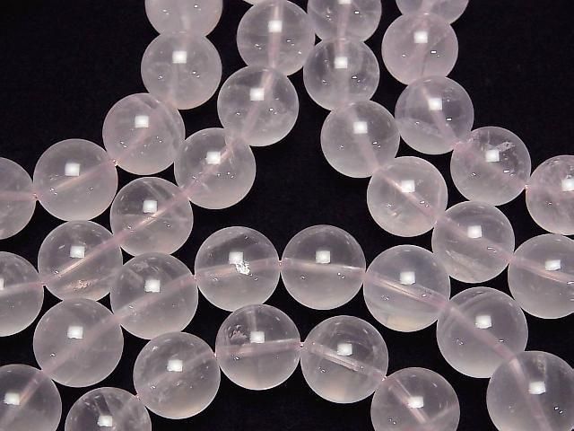 [Video] High Quality Rose Quartz AA++ Round 12mm Bracelet