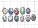 [Video][One of a kind] Rainbow Calsilica Cabochon 11pcs Set NO.3