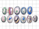[Video][One of a kind] Rainbow Calsilica Cabochon 11pcs Set NO.6