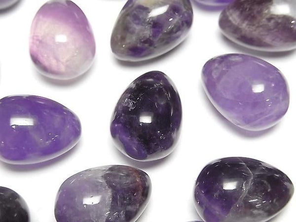 [Video] Mix Amethyst Undrilled Drop 18x13mm 2pcs