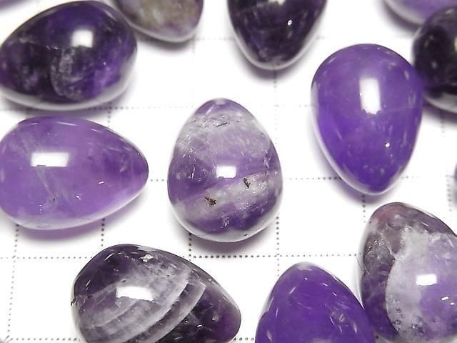 [Video] Mix Amethyst Undrilled Drop 18x13mm 2pcs