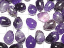 [Video] Mix Amethyst Undrilled Drop 18x13mm 2pcs