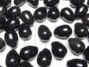 [Video] Black-Rainbow Obsidian Undrilled Drop 18x13mm 2pcs
