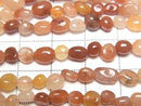 [Video] Red Hematoid Quartz Small Nugget 1strand beads (approx. 14 inches/35 cm)