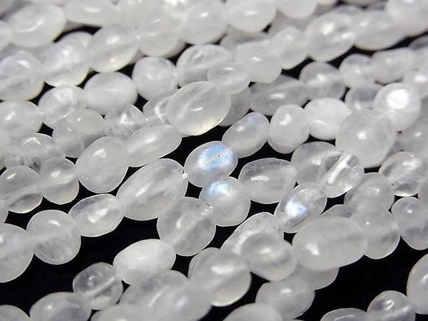 [Video] Royal Blue Moonstone AA Small Size Nugget 1strand beads (approx. 14 inches/35 cm)