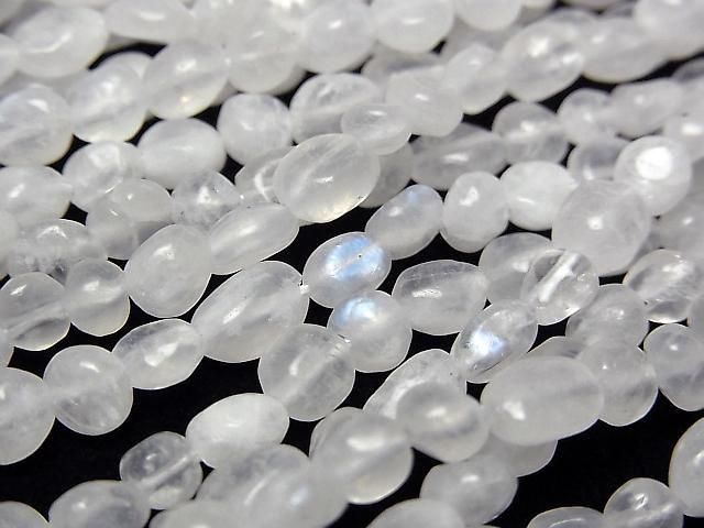 [Video] Royal Blue Moonstone AA Small Size Nugget 1strand beads (approx. 14 inches/35 cm)