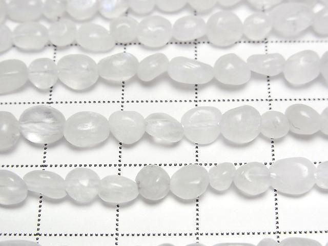 [Video] Royal Blue Moonstone AA Small Size Nugget 1strand beads (approx. 14 inches/35 cm)