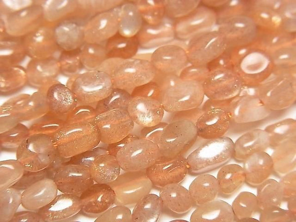 [Video] Sunstone AA Small Size Nugget 1strand beads (approx. 14 inches/35 cm)
