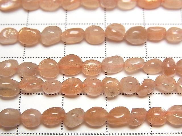 [Video] Sunstone AA Small Size Nugget 1strand beads (approx. 14 inches/35 cm)